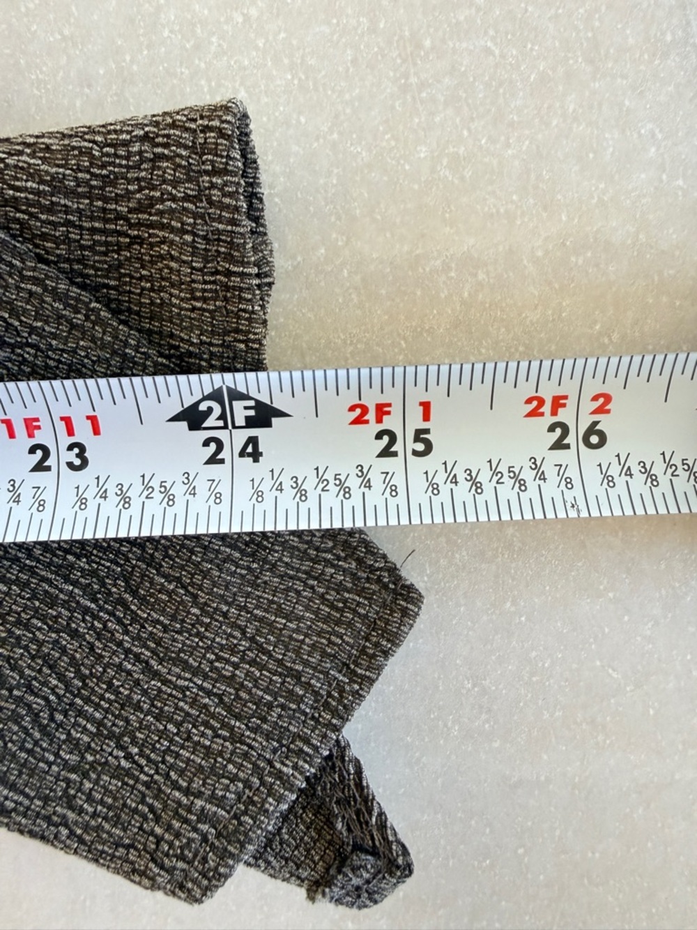 Zara Textured Asymmetrical Bandeau Top Strapless Brown M - Picture 11 of 12